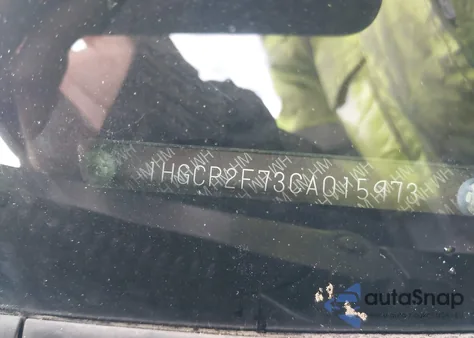 2012 Honda Accord 2.4 Ex из США, поврежденный, VIN 1HGCP2F73CA015973